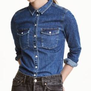 HM denim shirt
